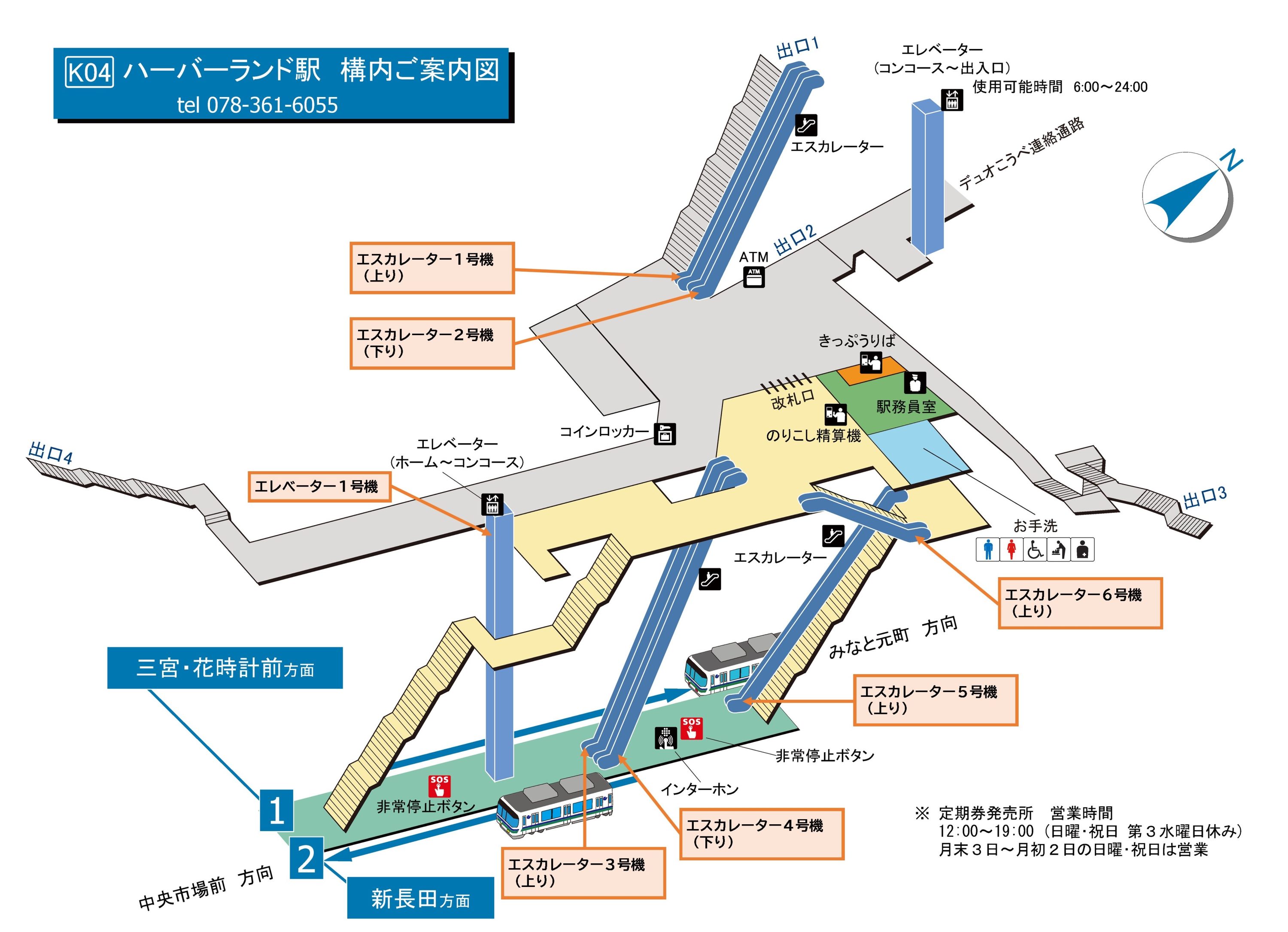 ハーバーランド駅